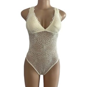 Abercrombie & Fitch Organic Lace Bodysuit